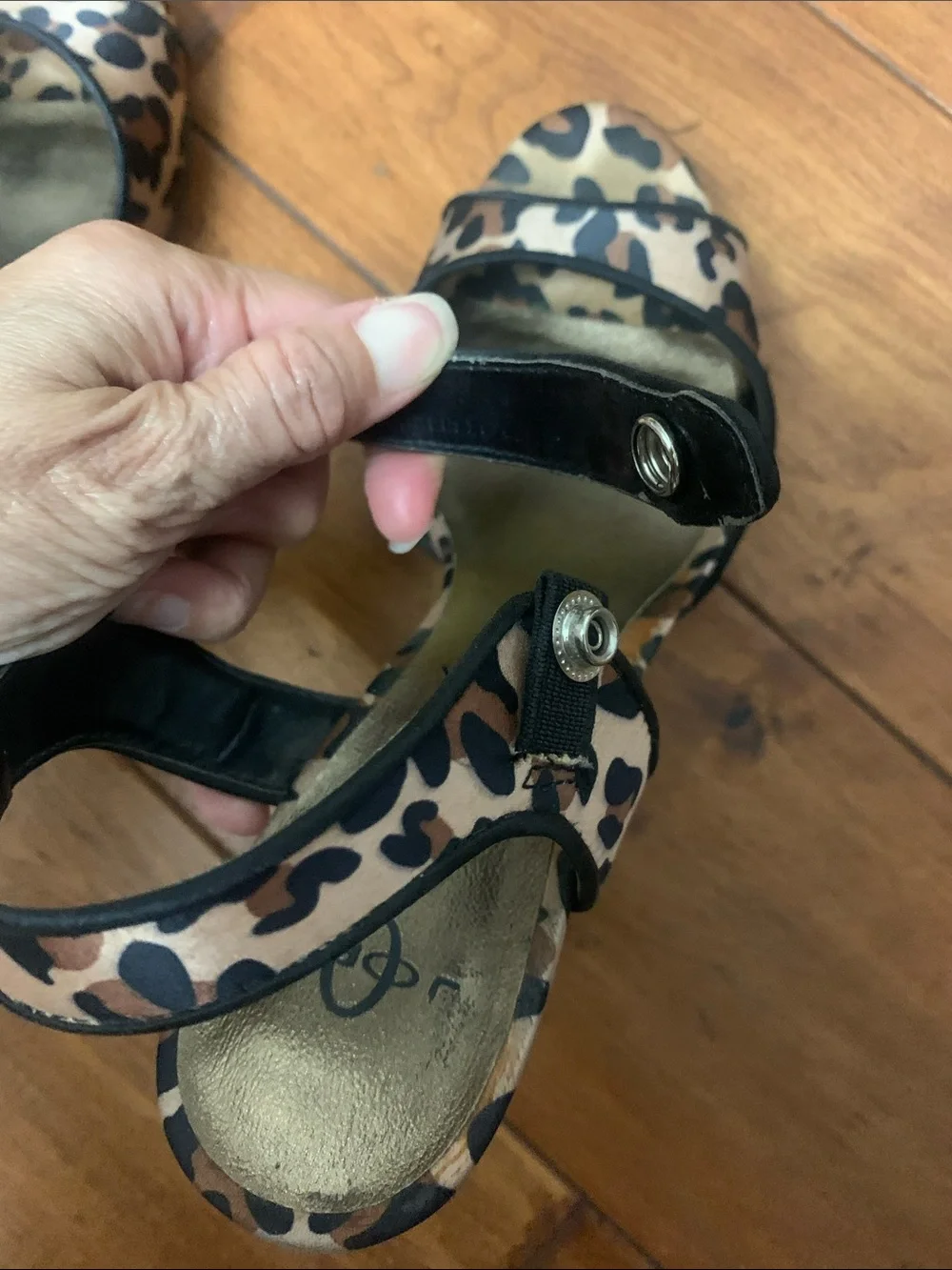Joey O Animal Leopard Print Women’s Heels size 6 - Preowned